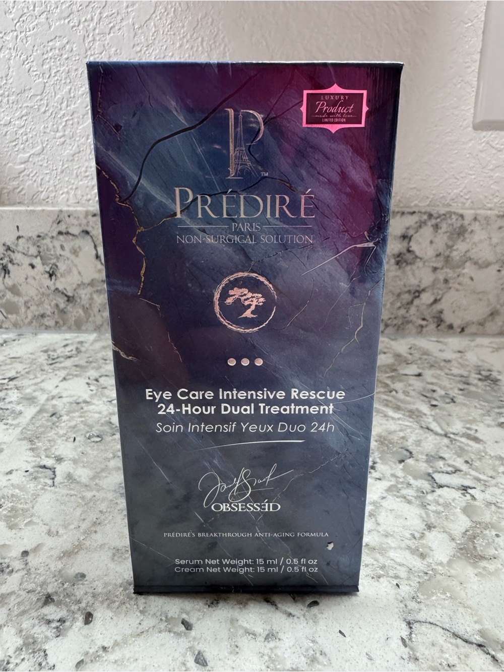 Predire Eye Care Intensive Rescue, night/day Dual Treatment - 2 in 1 bottle
